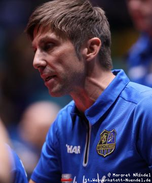 Trainer Slobodan Grujic (Saarbrücken)